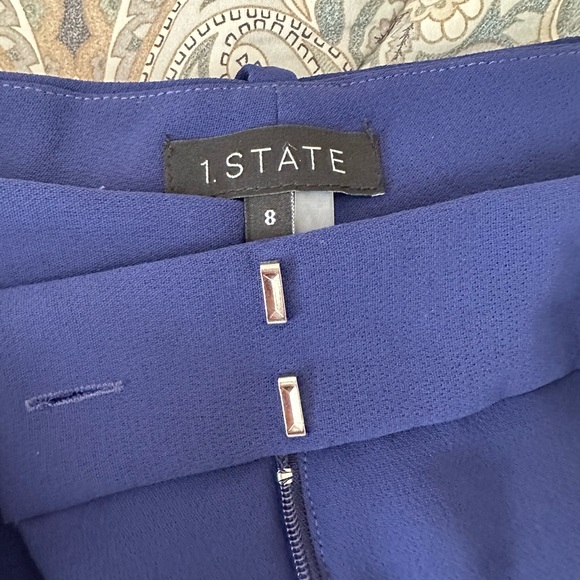 1st State Nordstroms NWT Blue Shorts size 8 - Picture 4 of 7